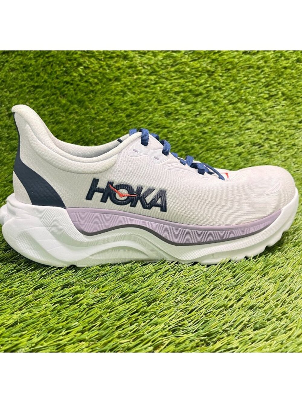 Hoka One One Arahi 8 Womens Size 8 Purple Blue Athletic Running Shoes Sneakers